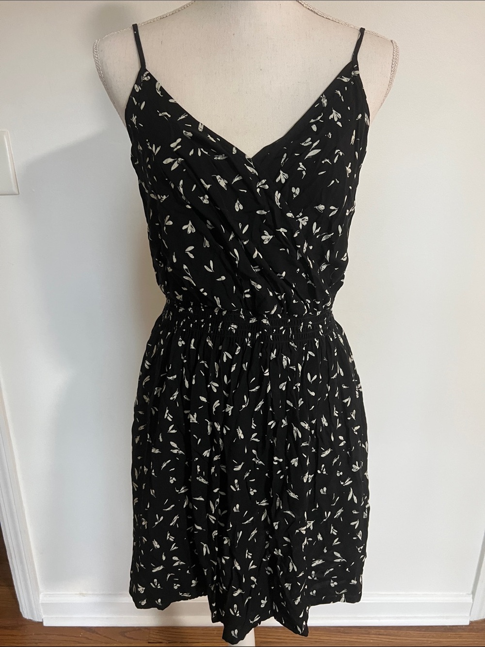 Frenchi spaghetti strap mini dress